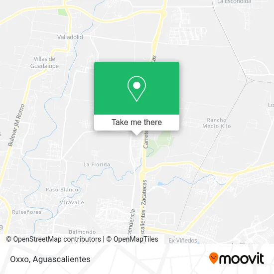 Oxxo map