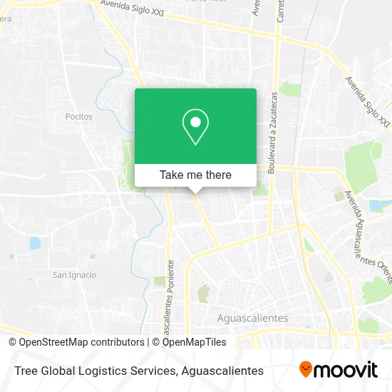 Tree Global Logistics Services map