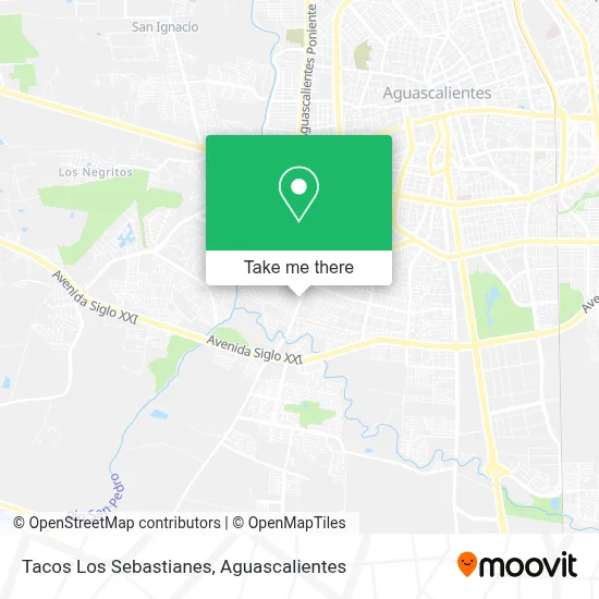 Tacos Los Sebastianes map