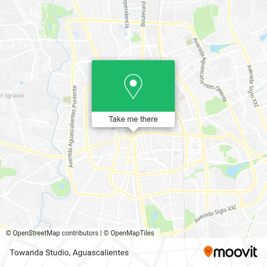 Towanda Studio map