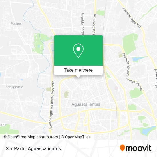 Ser Parte map