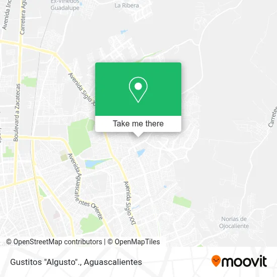 Gustitos "Algusto". map