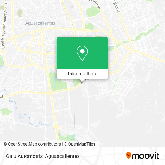 Galu Automotriz map