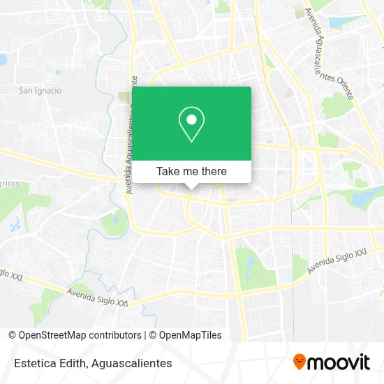 Estetica Edith map