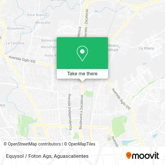 Equysol / Foton Ags map