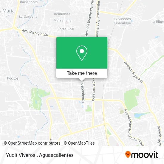 Yudit Viveros. map