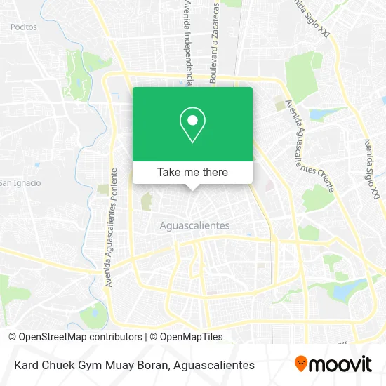 Kard Chuek Gym Muay Boran map