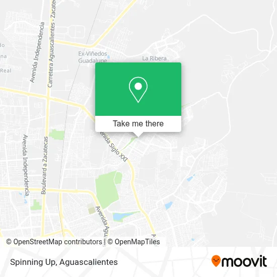Spinning Up map