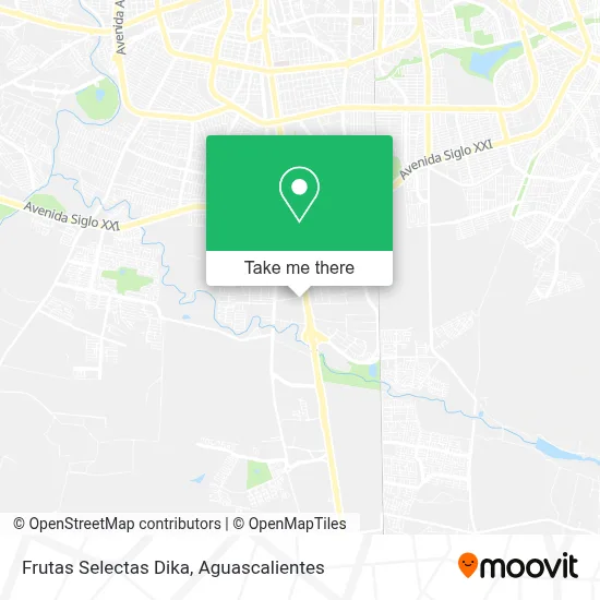 Frutas Selectas Dika map