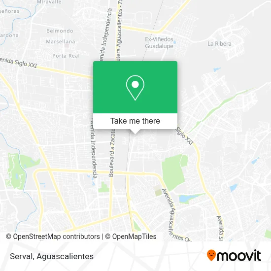 Serval map