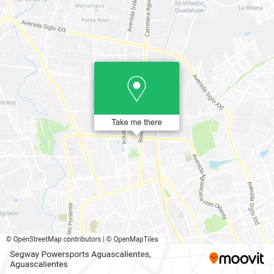 Segway Powersports Aguascalientes map