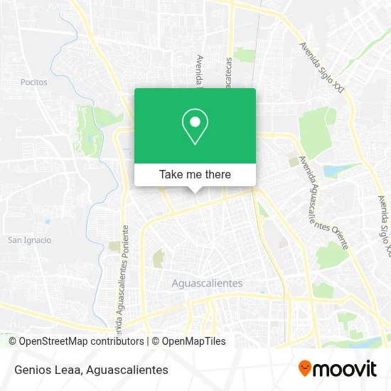 Genios Leaa map