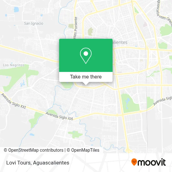 Lovi Tours map