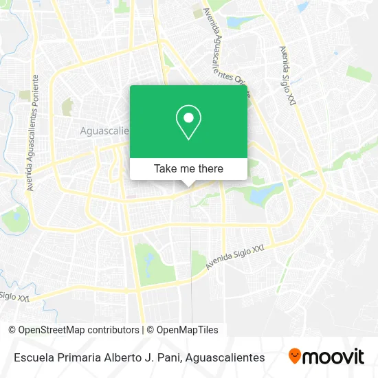 Escuela Primaria Alberto J. Pani map