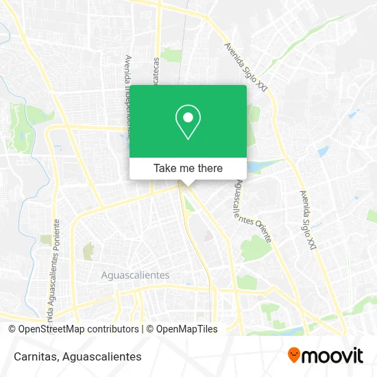 Carnitas map