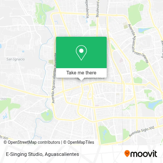 E-Singing Studio map