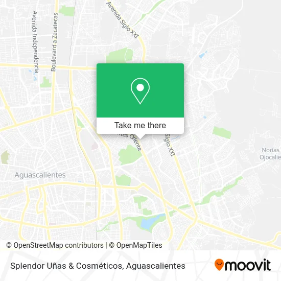 Splendor Uñas & Cosméticos map