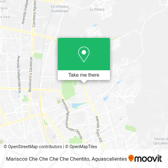 Mariscos Che Che Che Che Chentito map