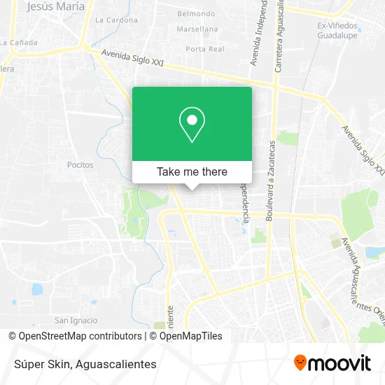 Súper Skin map