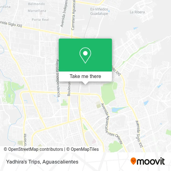 Yadhira's Trips map