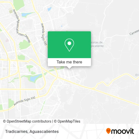 Tradicarnes map