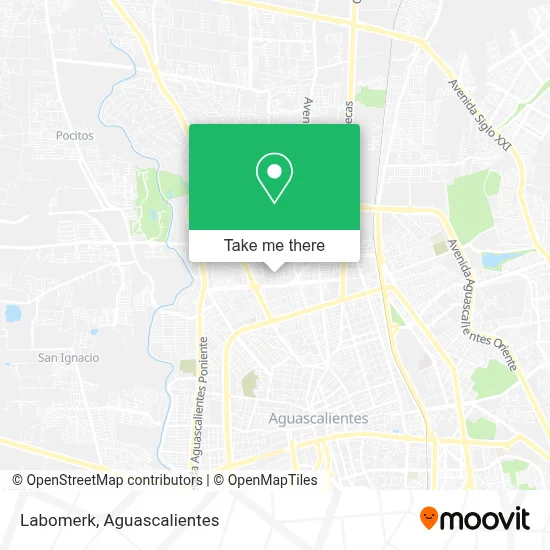 Labomerk map