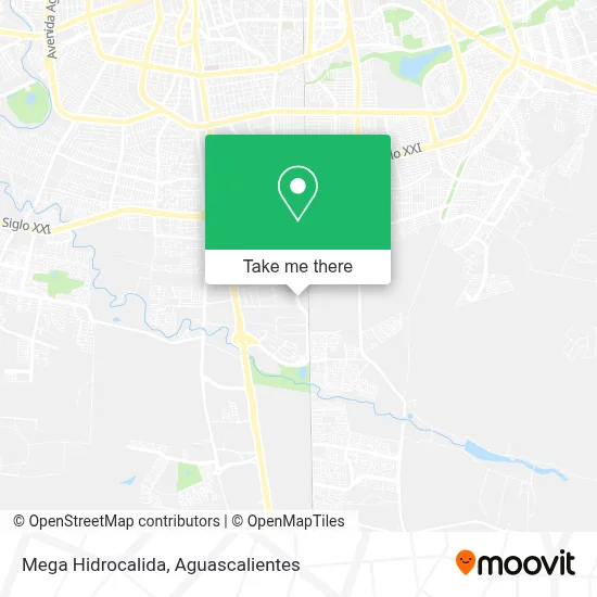 Mega Hidrocalida map