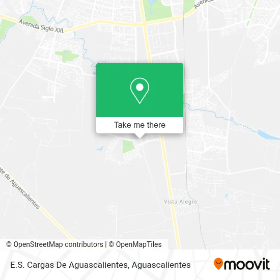 E.S. Cargas De Aguascalientes map