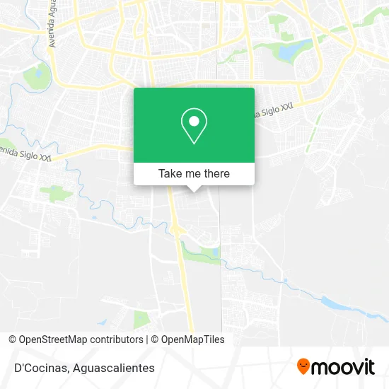 D'Cocinas map