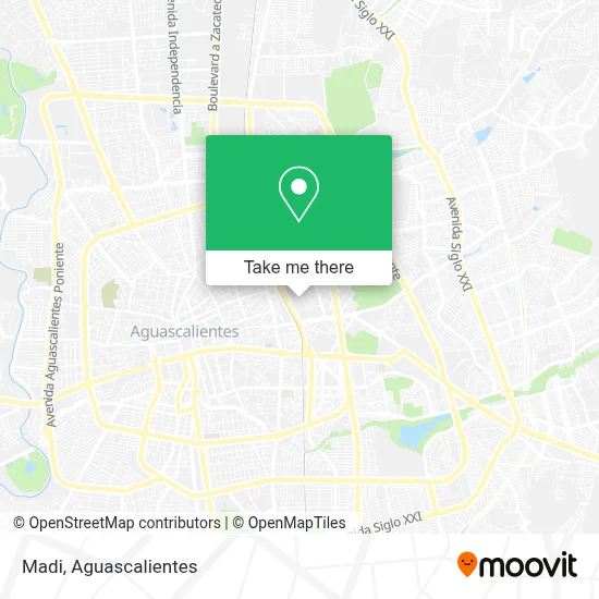 Madi map
