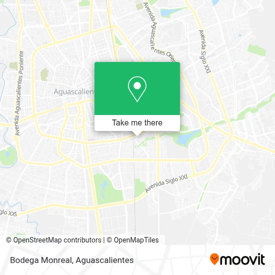 Bodega Monreal map