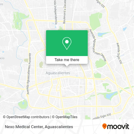 Nexo Medical Center map