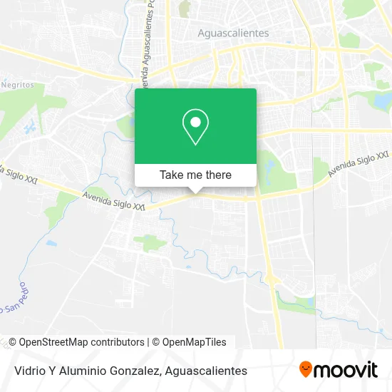 Vidrio Y Aluminio Gonzalez map