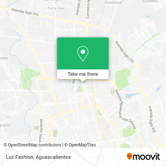 Luz Fashion map