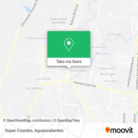 Súper Coyotes map