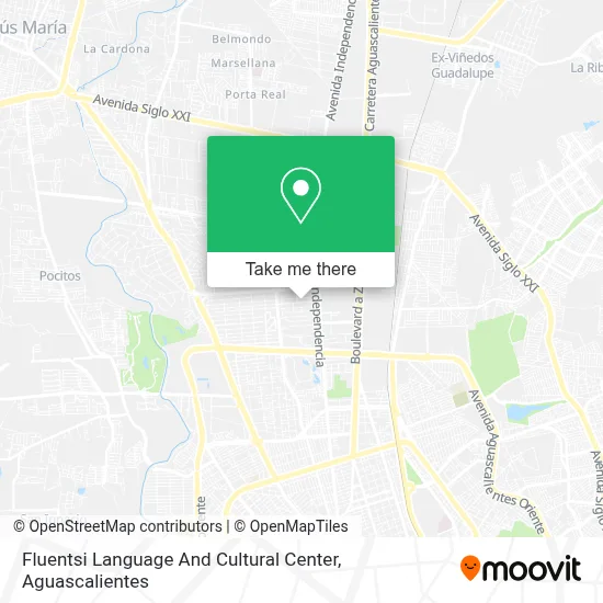 Fluentsi Language And Cultural Center map