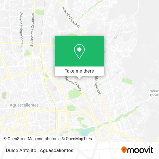 Dulce Antojito. map