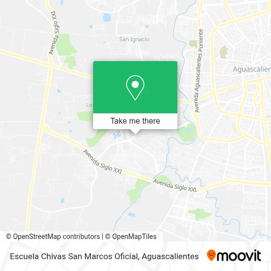 Escuela Chivas San Marcos Oficial map