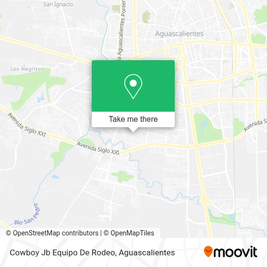 Cowboy Jb Equipo De Rodeo map