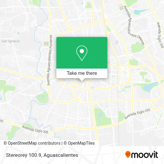 Stereorey 100.9 map