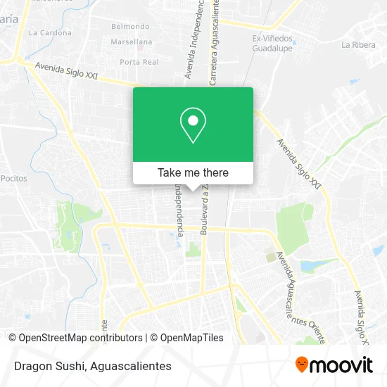 Dragon Sushi map