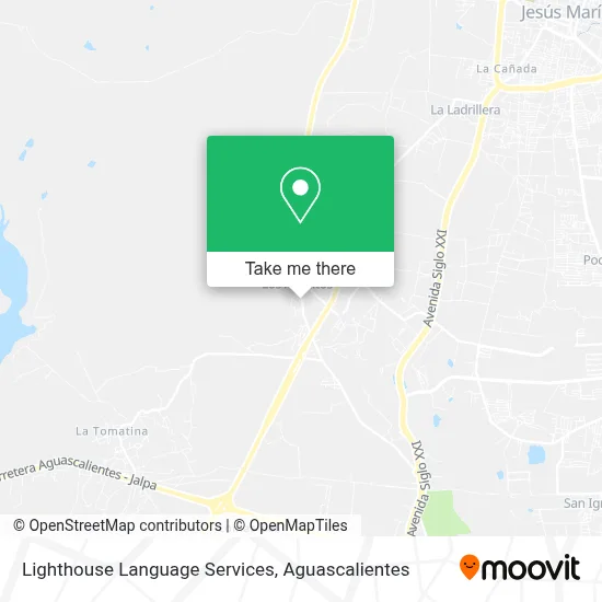 Lighthouse Language Services map