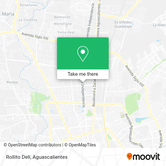 Rollito Deli map