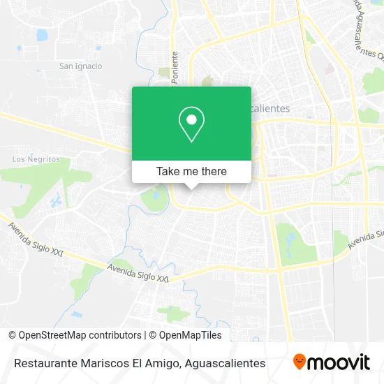 Restaurante Mariscos El Amigo map