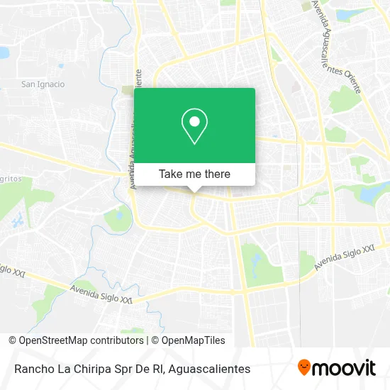 Rancho La Chiripa Spr De Rl map
