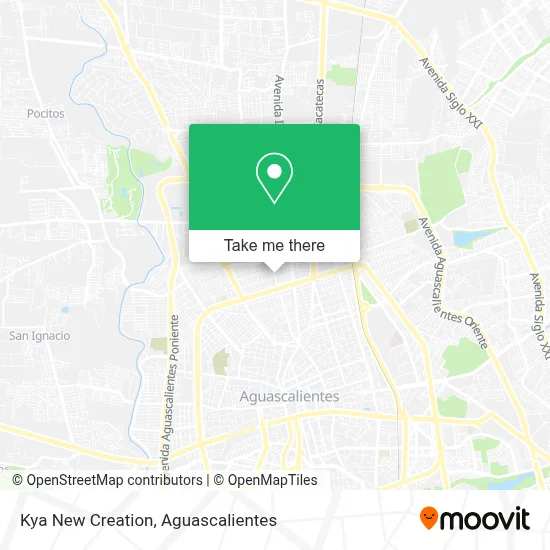Kya New Creation map