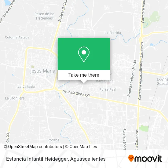 Estancia Infantil Heidegger map