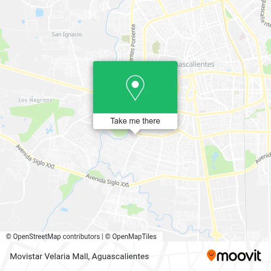 Movistar Velaria Mall map