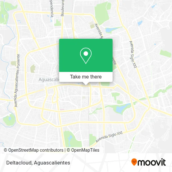 Deltacloud map