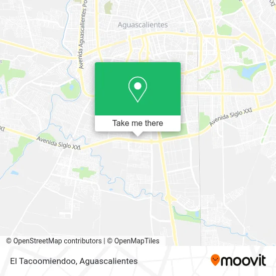 El Tacoomiendoo map